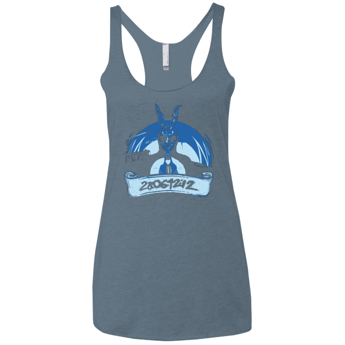 T-Shirts Indigo / X-Small Wake Up Women's Triblend Racerback Tank