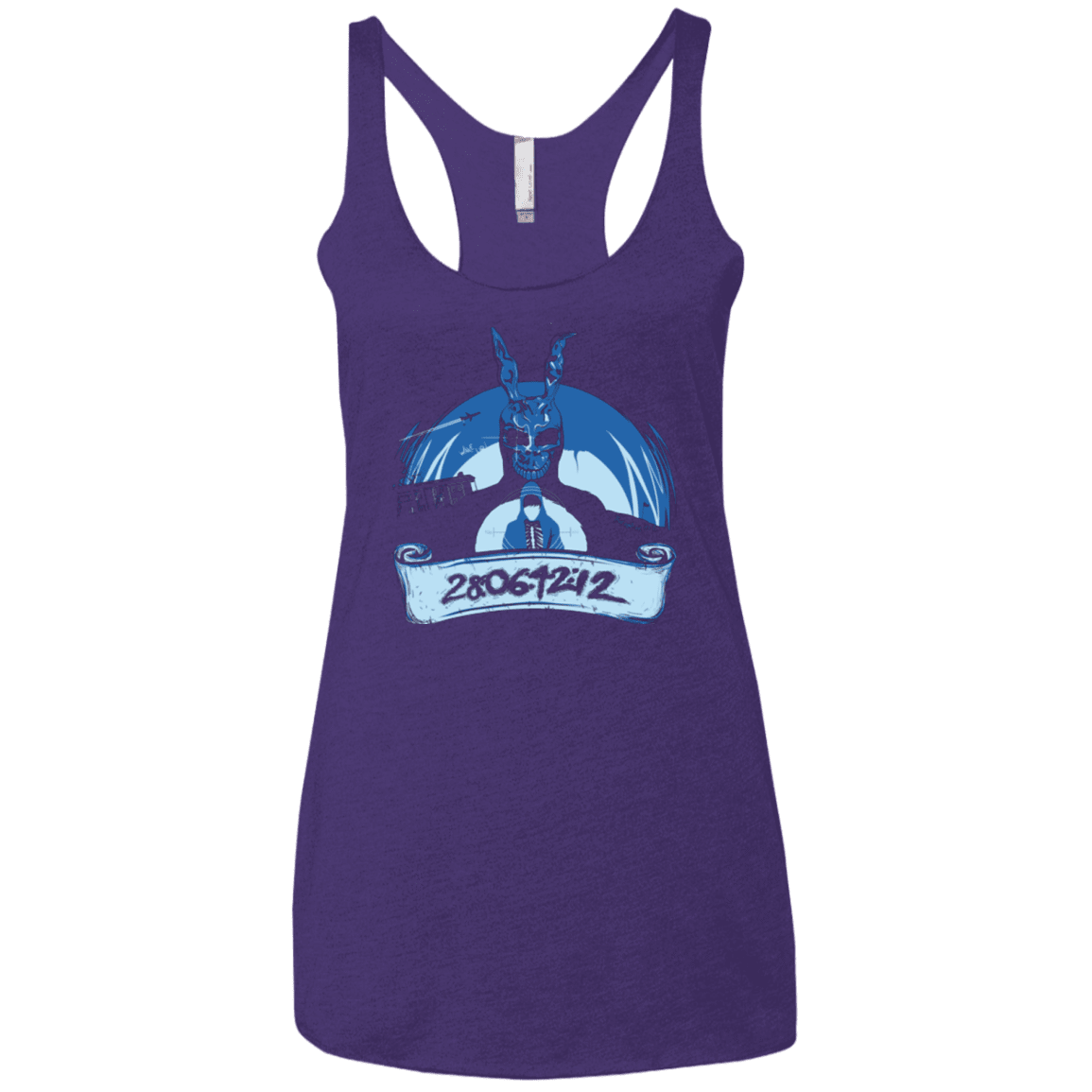 T-Shirts Purple / X-Small Wake Up Women's Triblend Racerback Tank