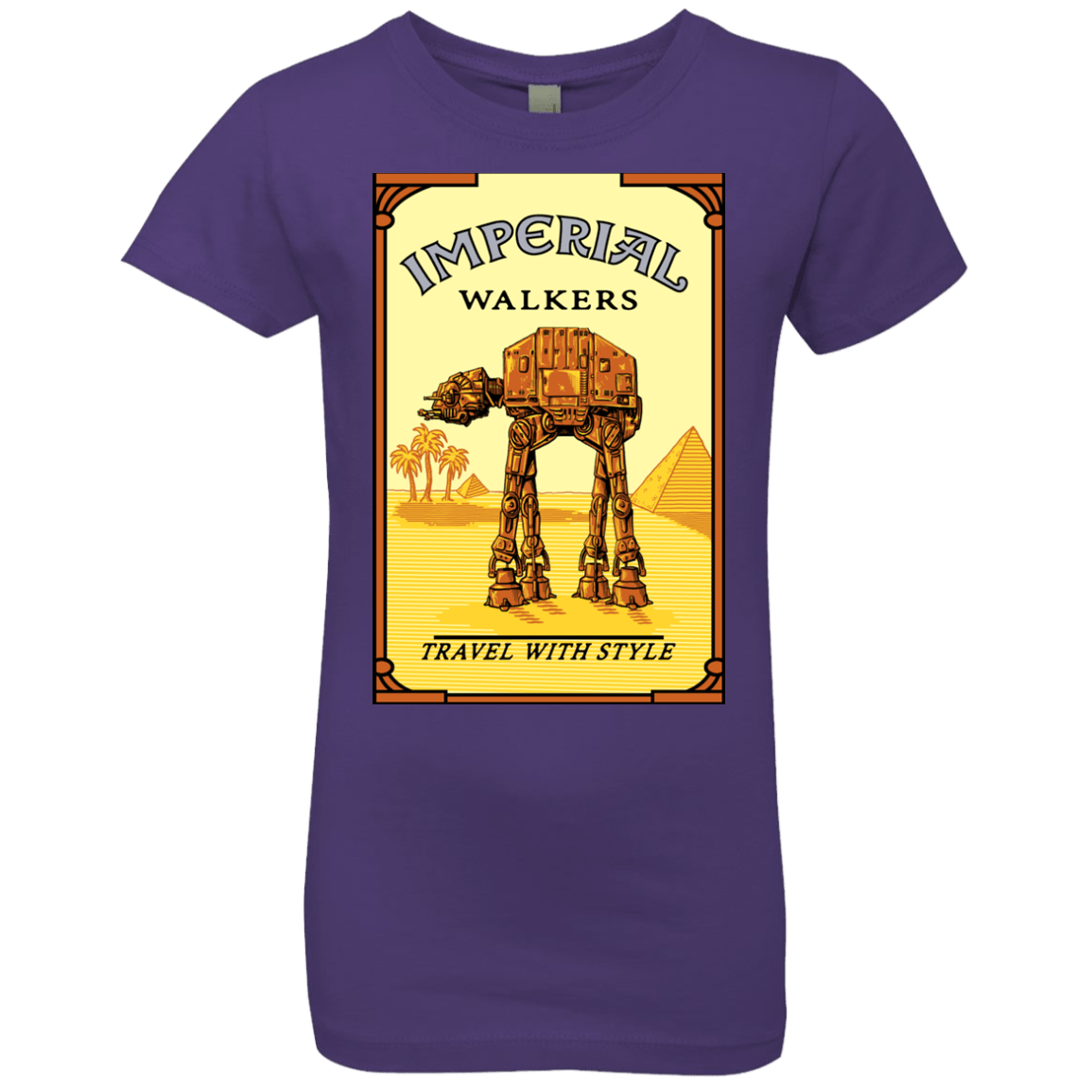 T-Shirts Purple Rush / YXS Walk Like An Egyptian Girls Premium T-Shirt