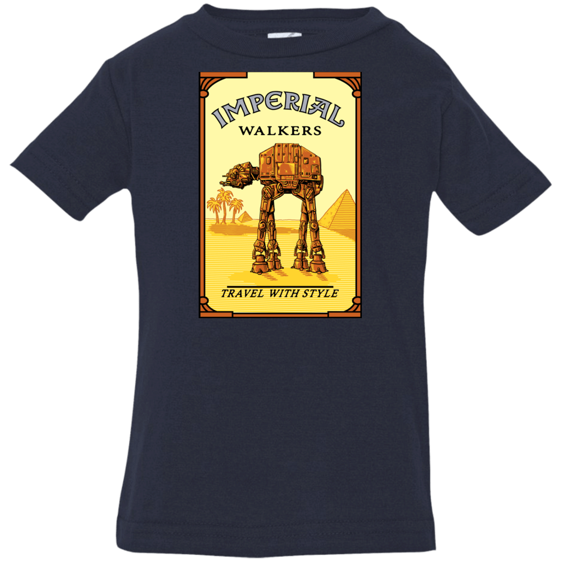 T-Shirts Navy / 6 Months Walk Like An Egyptian Infant PremiumT-Shirt