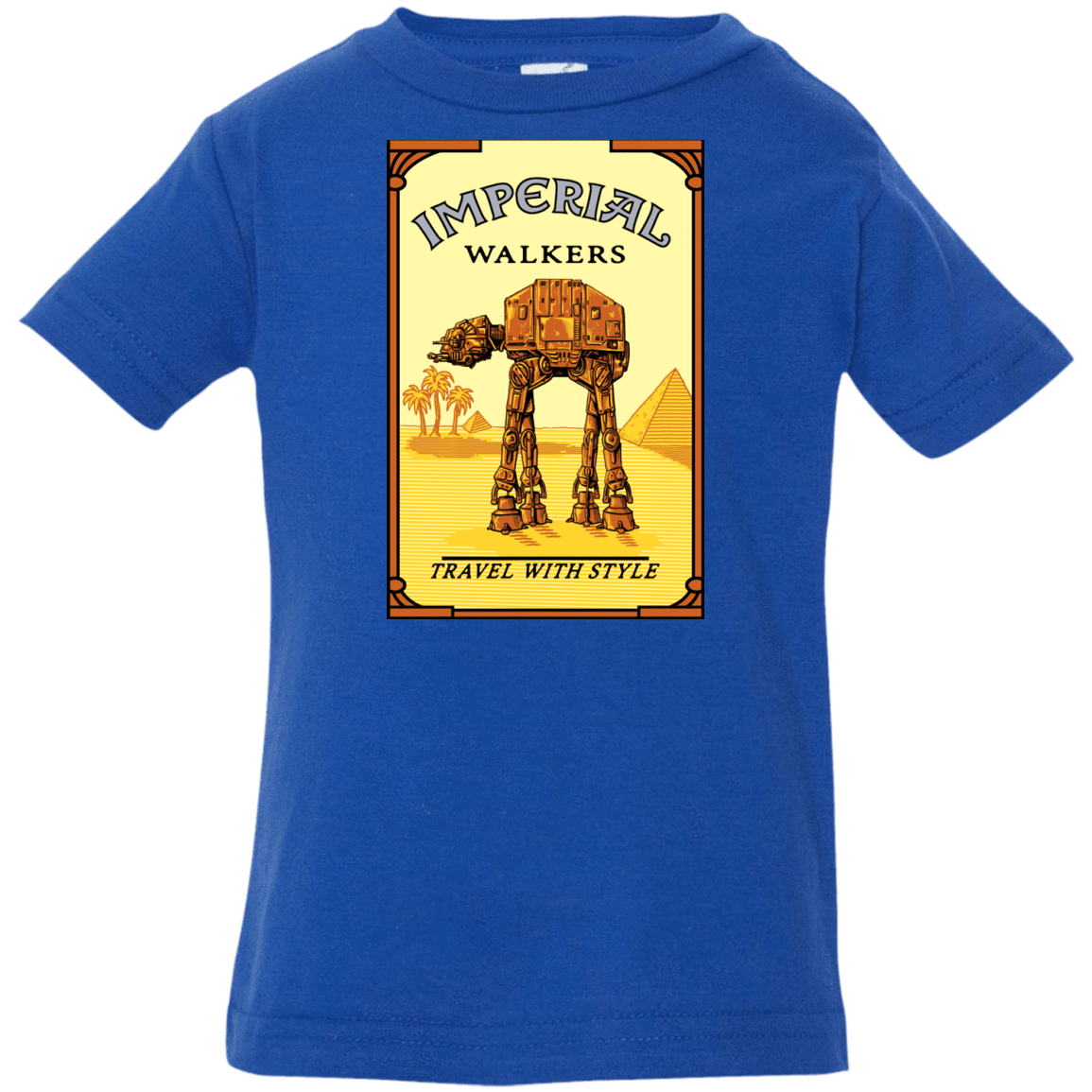 T-Shirts Royal / 6 Months Walk Like An Egyptian Infant PremiumT-Shirt