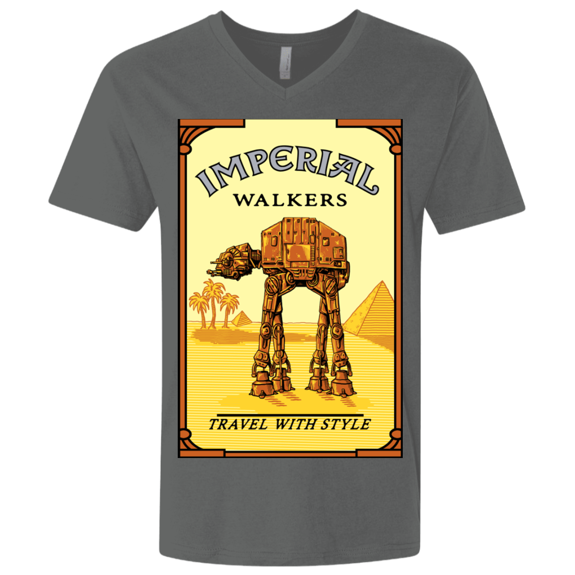 T-Shirts Heavy Metal / X-Small Walk Like An Egyptian Men's Premium V-Neck