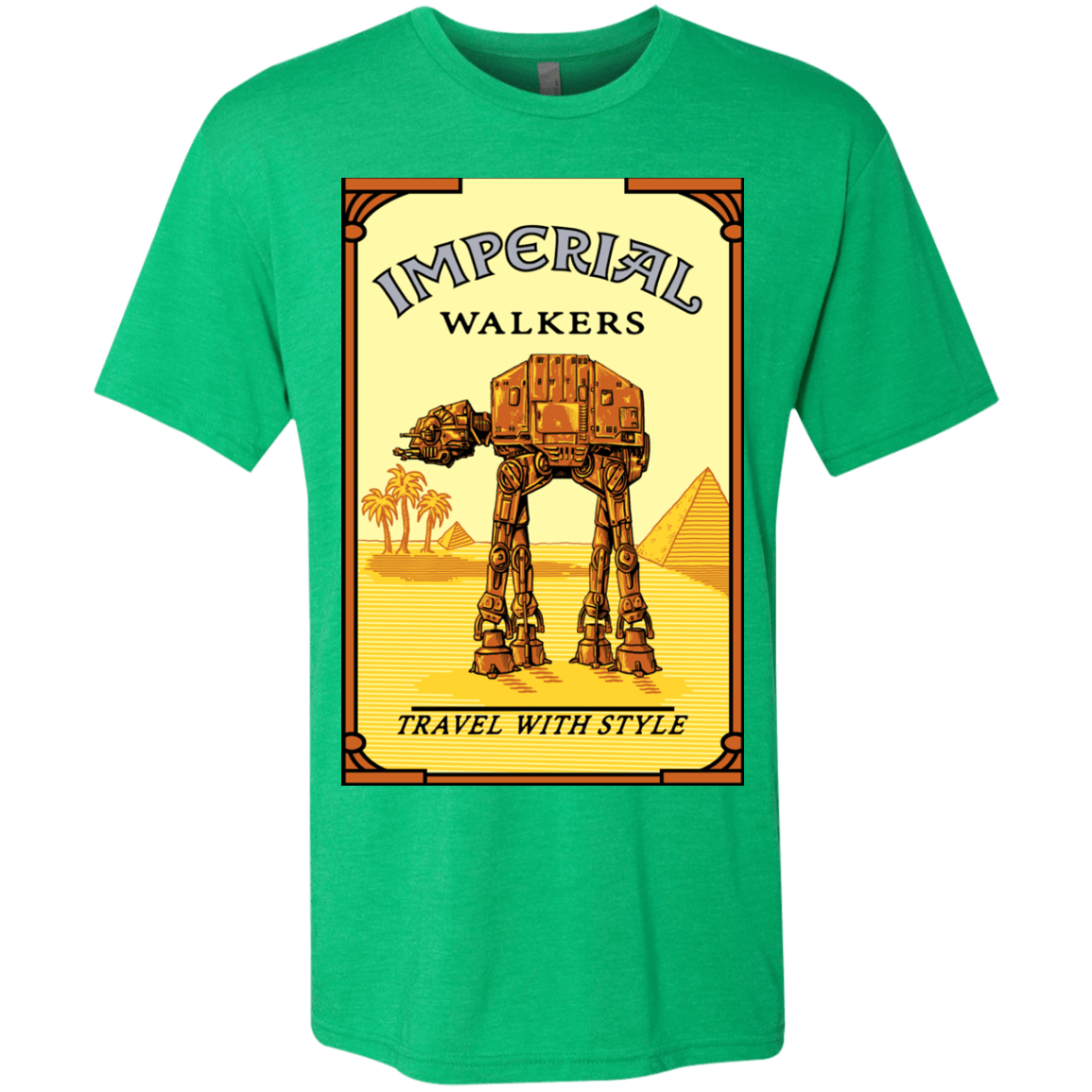 T-Shirts Envy / Small Walk Like An Egyptian Men's Triblend T-Shirt