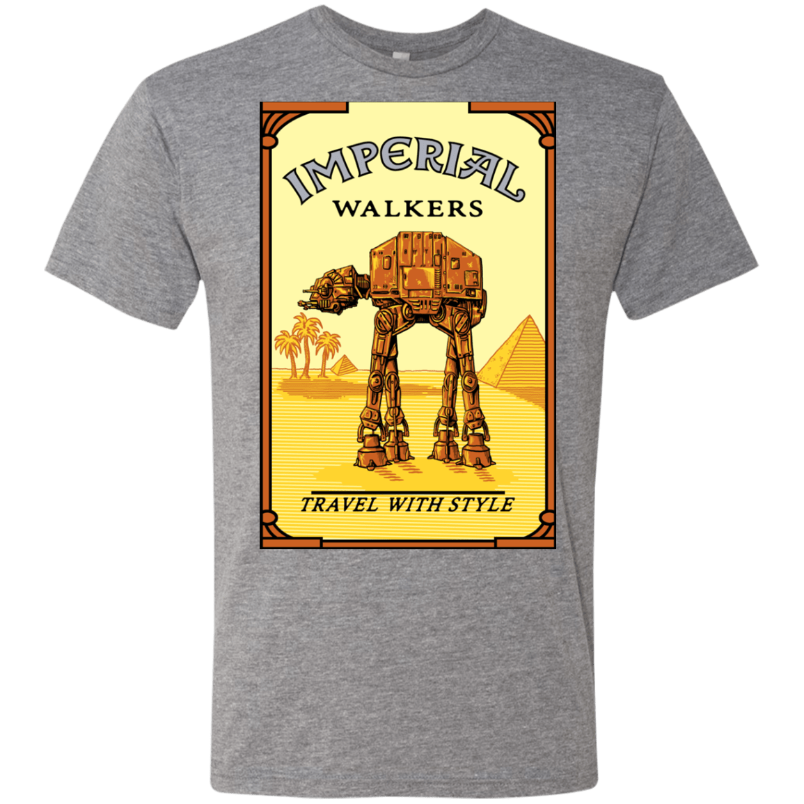 T-Shirts Premium Heather / Small Walk Like An Egyptian Men's Triblend T-Shirt
