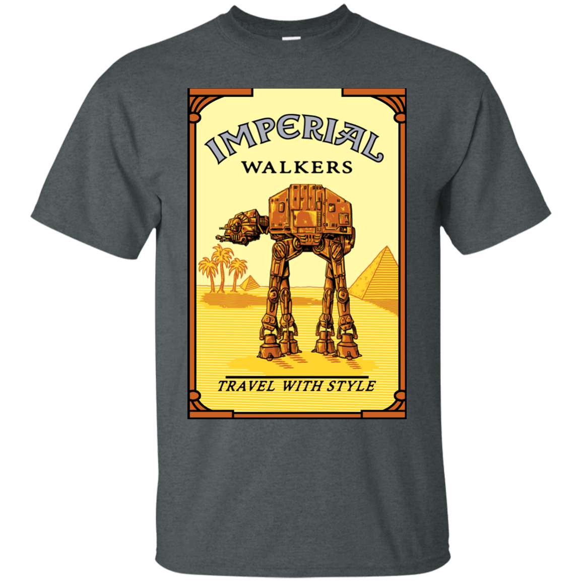 T-Shirts Dark Heather / Small Walk Like An Egyptian T-Shirt