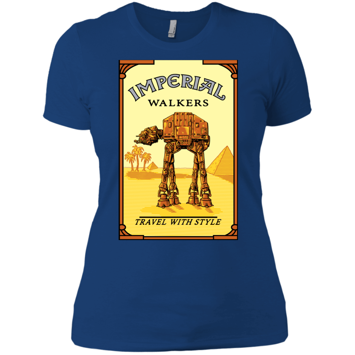 T-Shirts Royal / X-Small Walk Like An Egyptian Women's Premium T-Shirt