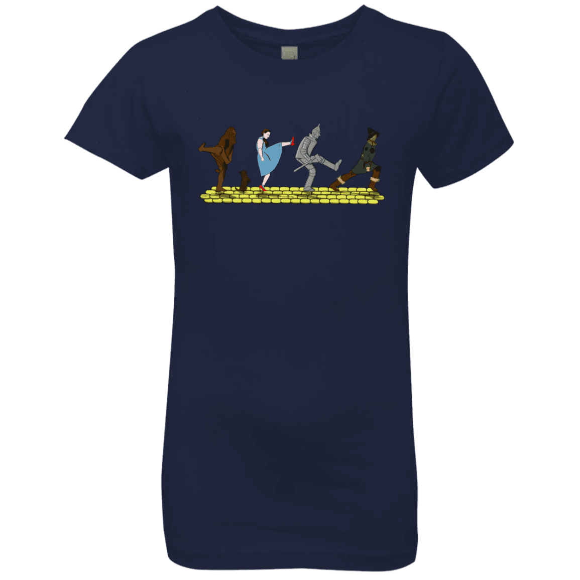 T-Shirts Midnight Navy / YXS Walk to Oz Girls Premium T-Shirt