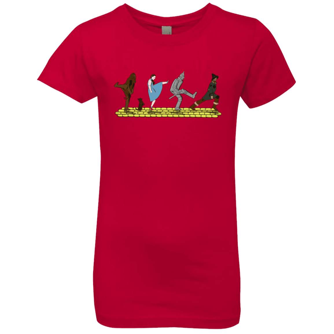 T-Shirts Red / YXS Walk to Oz Girls Premium T-Shirt