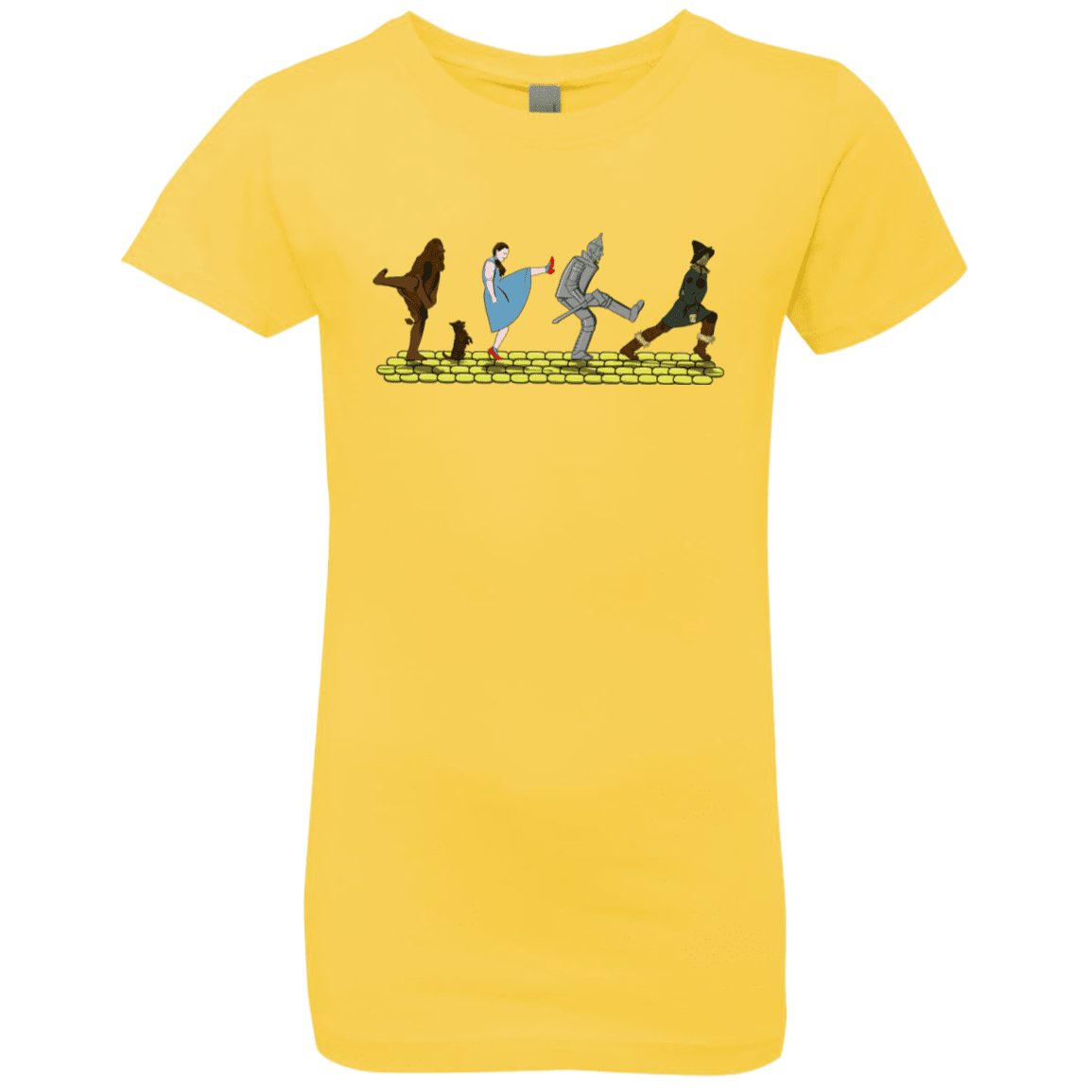 T-Shirts Vibrant Yellow / YXS Walk to Oz Girls Premium T-Shirt
