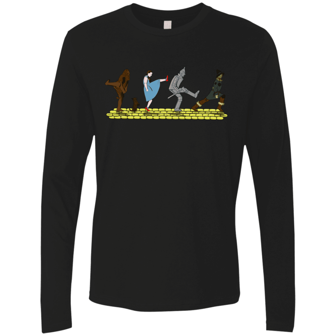 T-Shirts Black / S Walk to Oz Men's Premium Long Sleeve