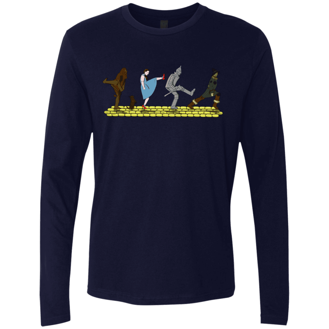 T-Shirts Midnight Navy / S Walk to Oz Men's Premium Long Sleeve