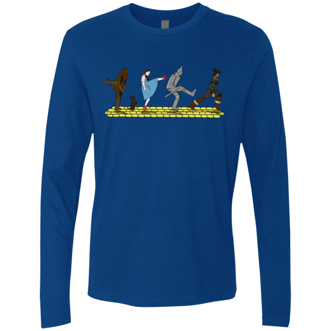 T-Shirts Royal / S Walk to Oz Men's Premium Long Sleeve