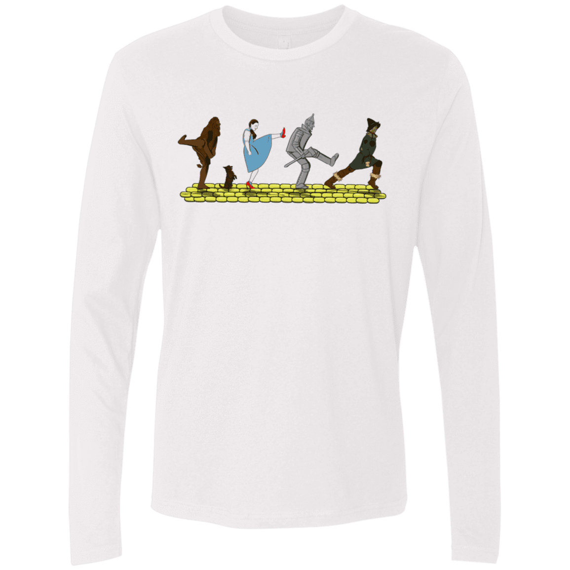 T-Shirts White / S Walk to Oz Men's Premium Long Sleeve