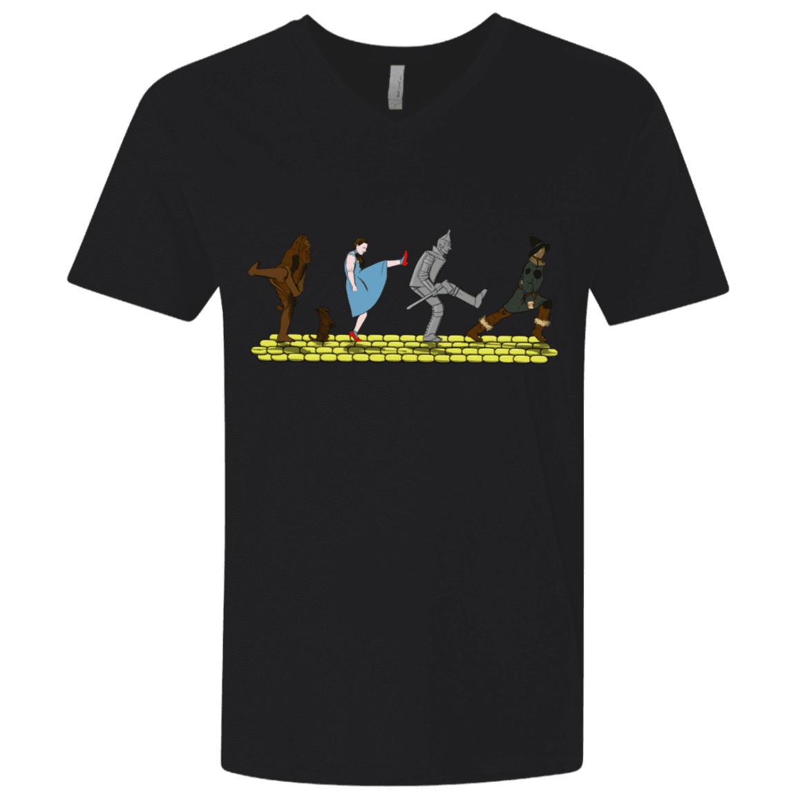 T-Shirts Black / X-Small Walk to Oz Men's Premium V-Neck