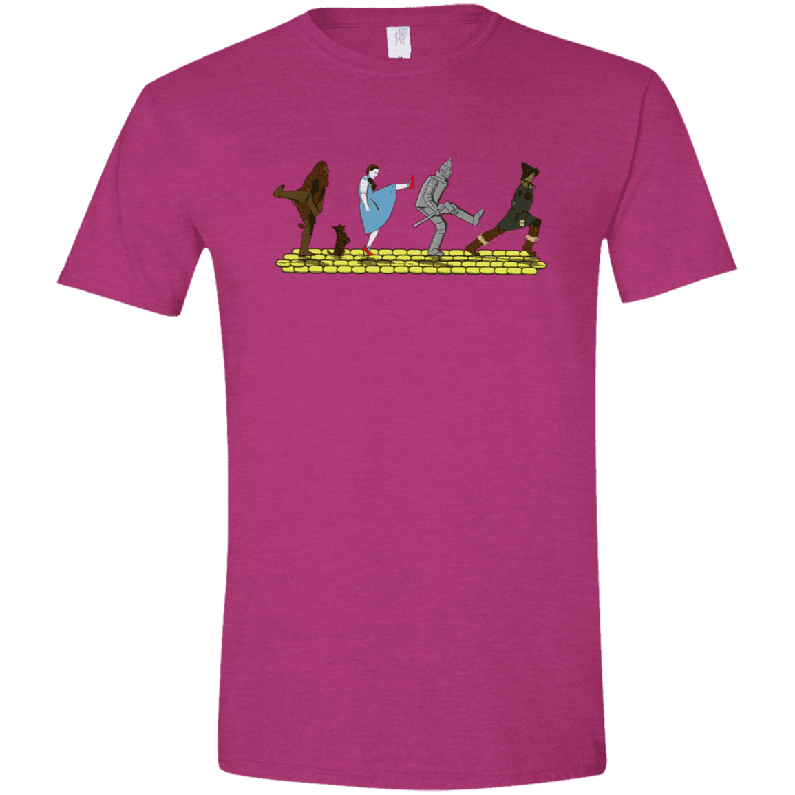 T-Shirts Antique Heliconia / S Walk to Oz Men's Semi-Fitted Softstyle