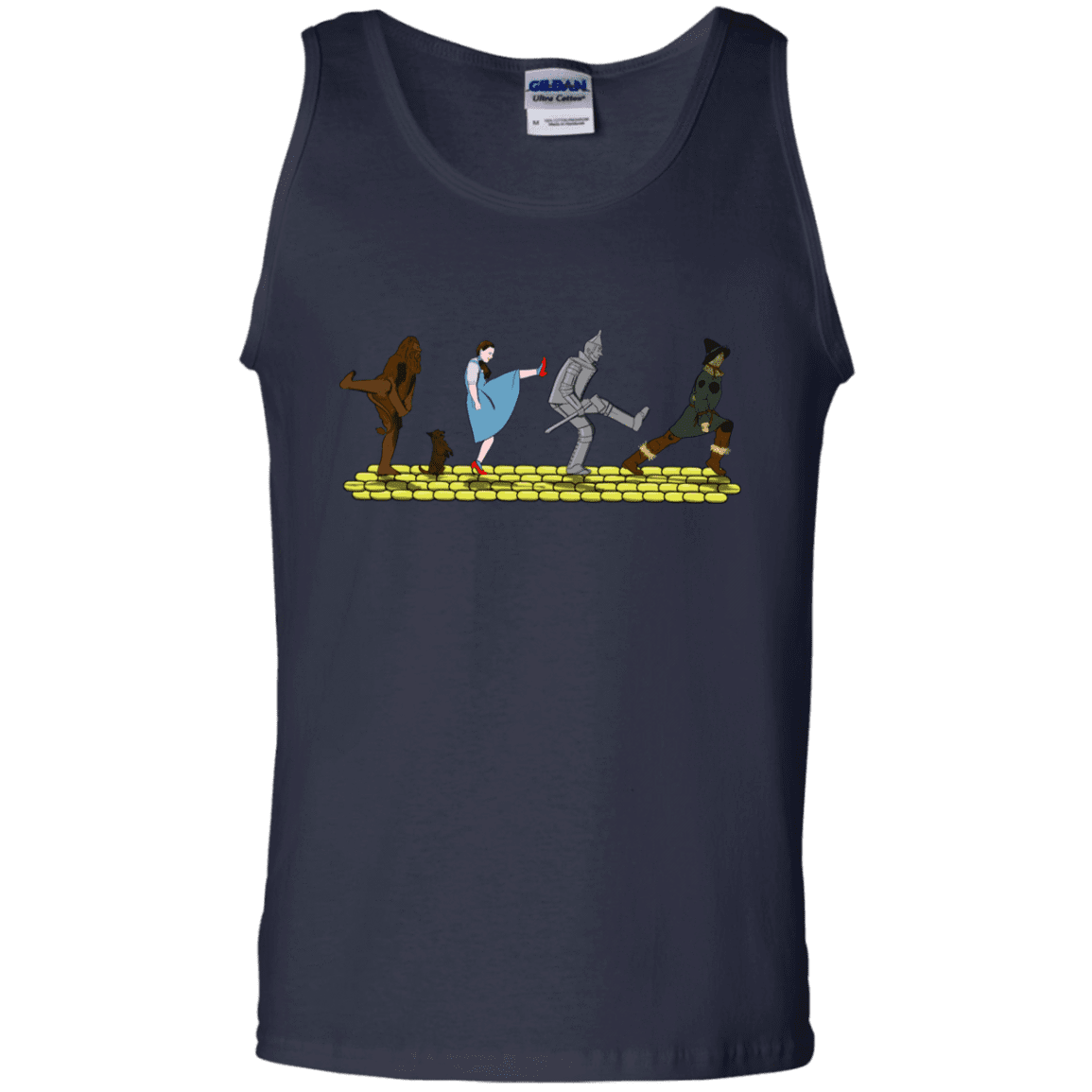 T-Shirts Navy / S Walk to Oz Men's Tank Top