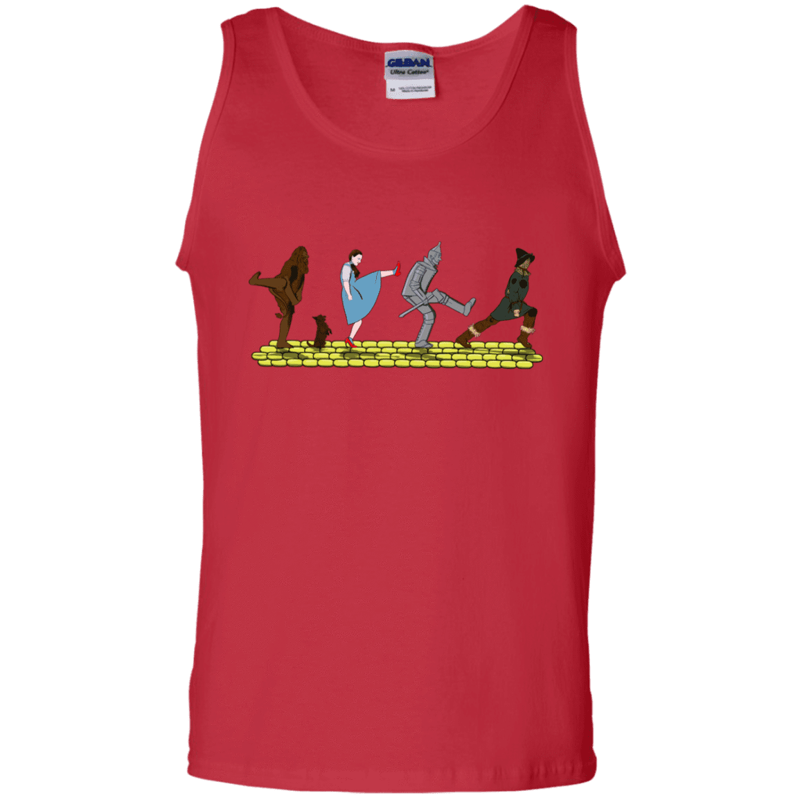 T-Shirts Red / S Walk to Oz Men's Tank Top