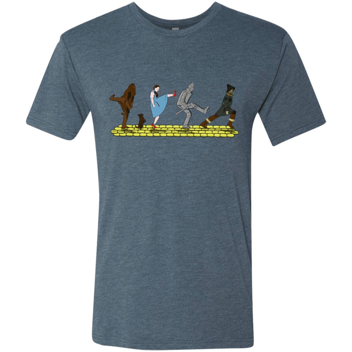 T-Shirts Indigo / S Walk to Oz Men's Triblend T-Shirt