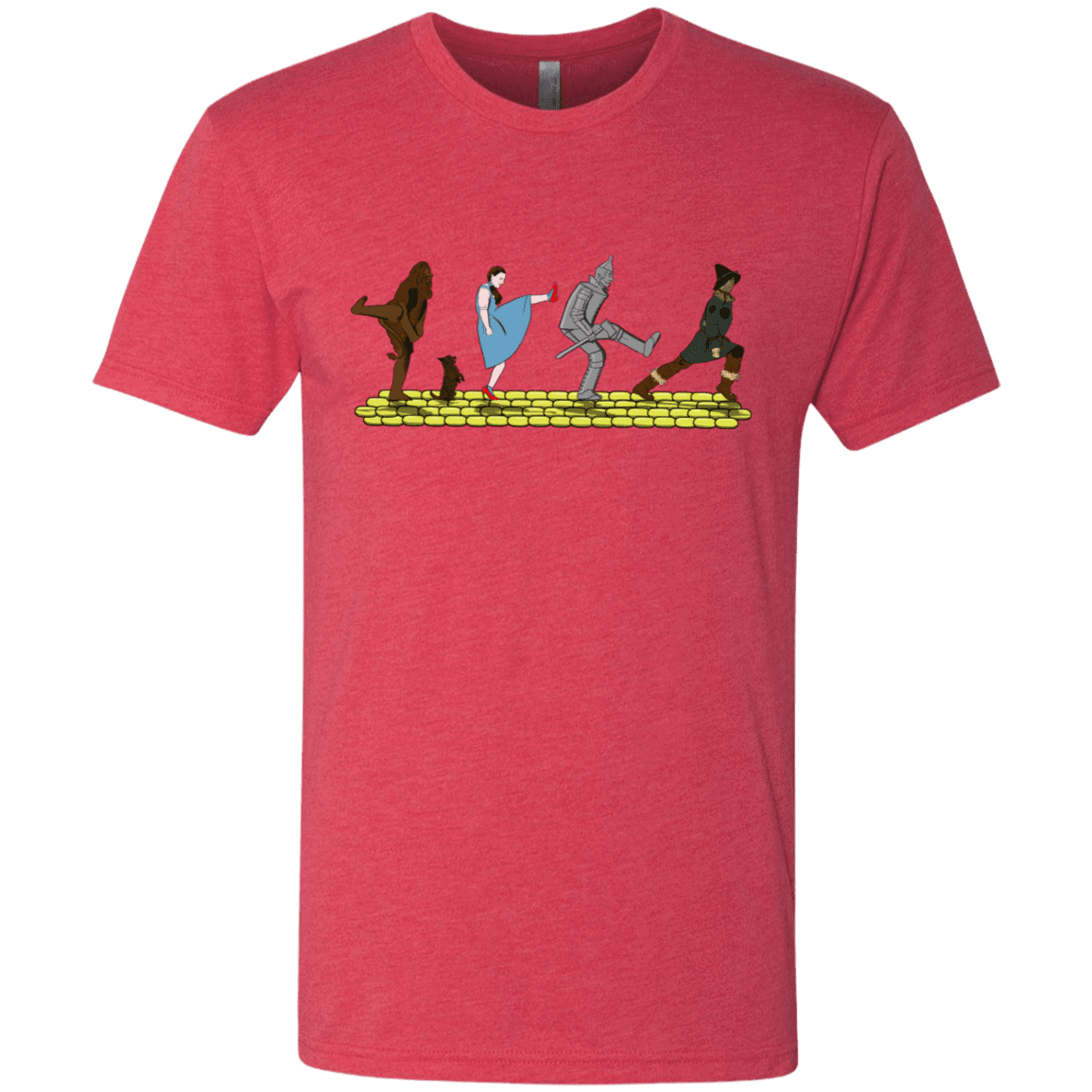 T-Shirts Vintage Red / S Walk to Oz Men's Triblend T-Shirt