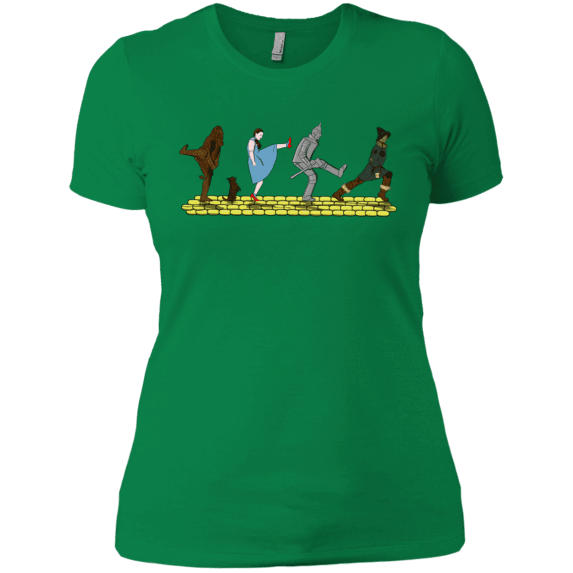 T-Shirts Kelly Green / X-Small Walk to Oz Women's Premium T-Shirt
