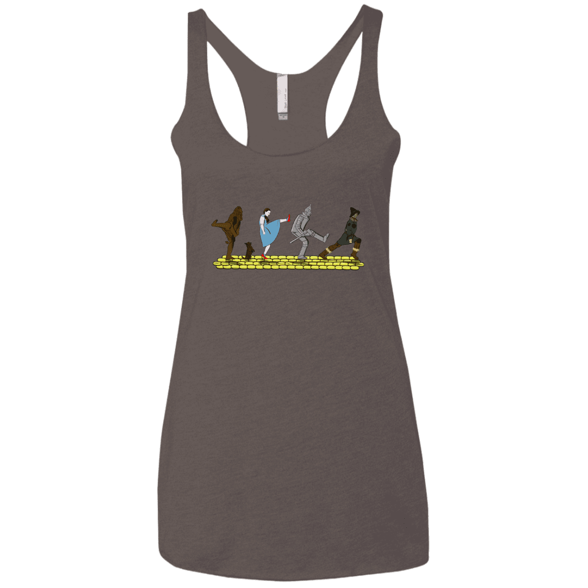 T-Shirts Macchiato / X-Small Walk to Oz Women's Triblend Racerback Tank