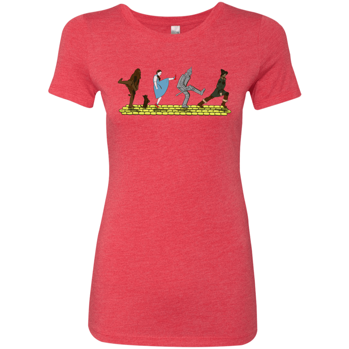 T-Shirts Vintage Red / S Walk to Oz Women's Triblend T-Shirt