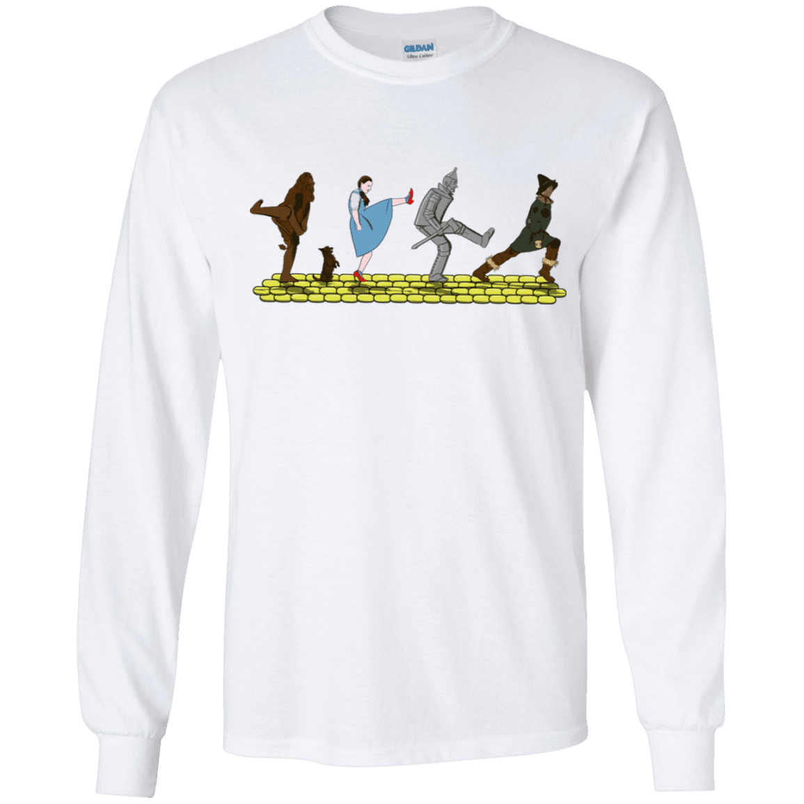 T-Shirts White / YS Walk to Oz Youth Long Sleeve T-Shirt