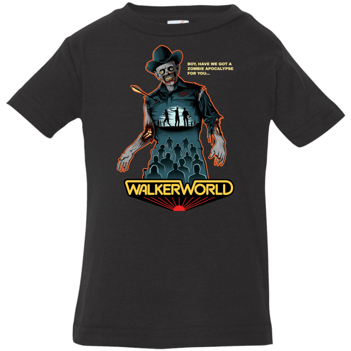 T-Shirts Black / 6 Months Walker World Infant Premium T-Shirt