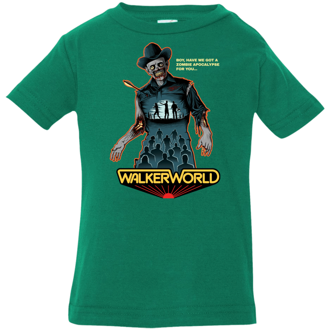 T-Shirts Kelly / 6 Months Walker World Infant Premium T-Shirt