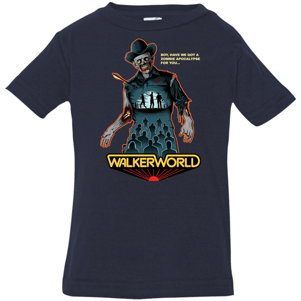 T-Shirts Navy / 6 Months Walker World Infant Premium T-Shirt