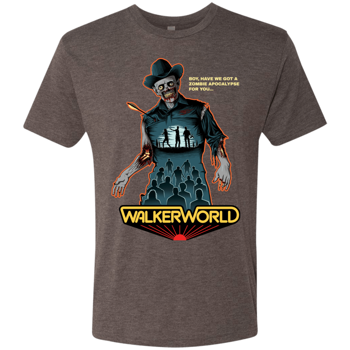 T-Shirts Macchiato / Small Walker World Men's Triblend T-Shirt