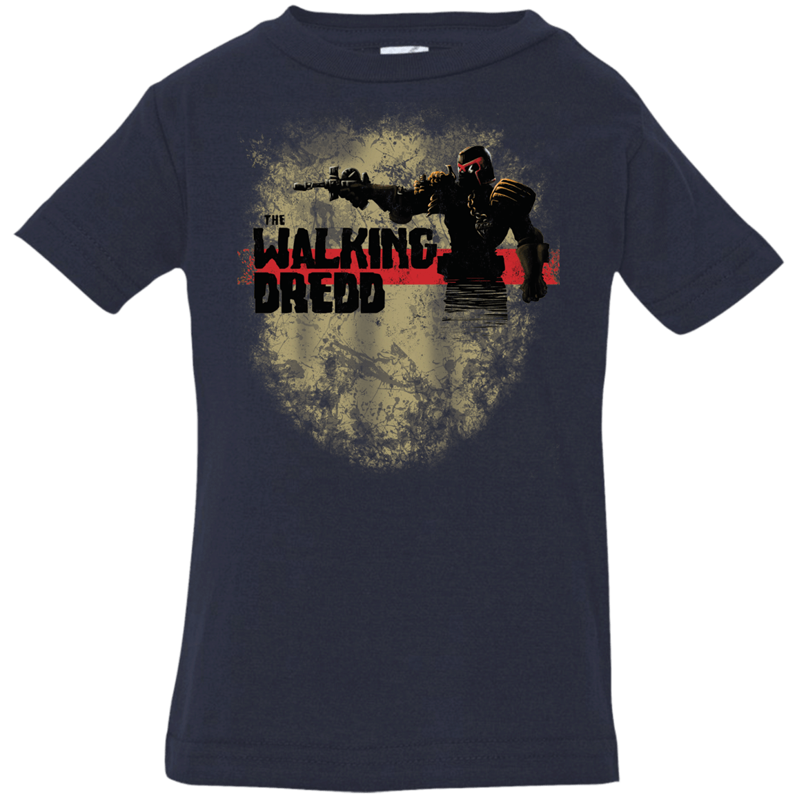 T-Shirts Navy / 6 Months Walking Dredd Infant Premium T-Shirt