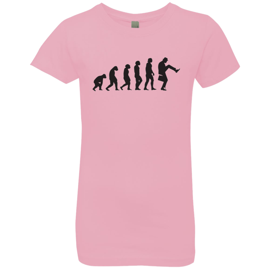 T-Shirts Light Pink / YXS Walking Evolution Girls Premium T-Shirt