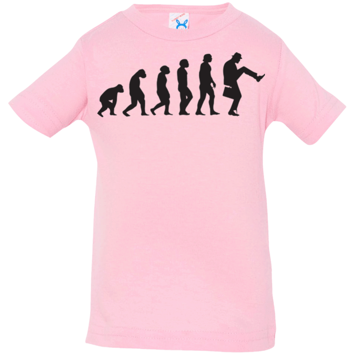T-Shirts Pink / 6 Months Walking Evolution Infant Premium T-Shirt