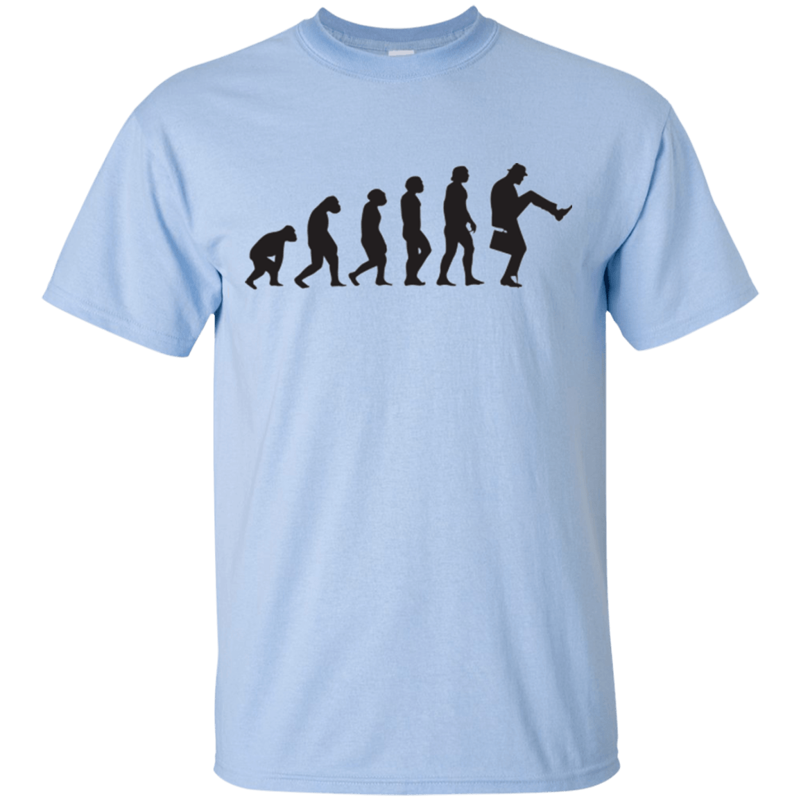 T-Shirts Light Blue / Small Walking Evolution T-Shirt