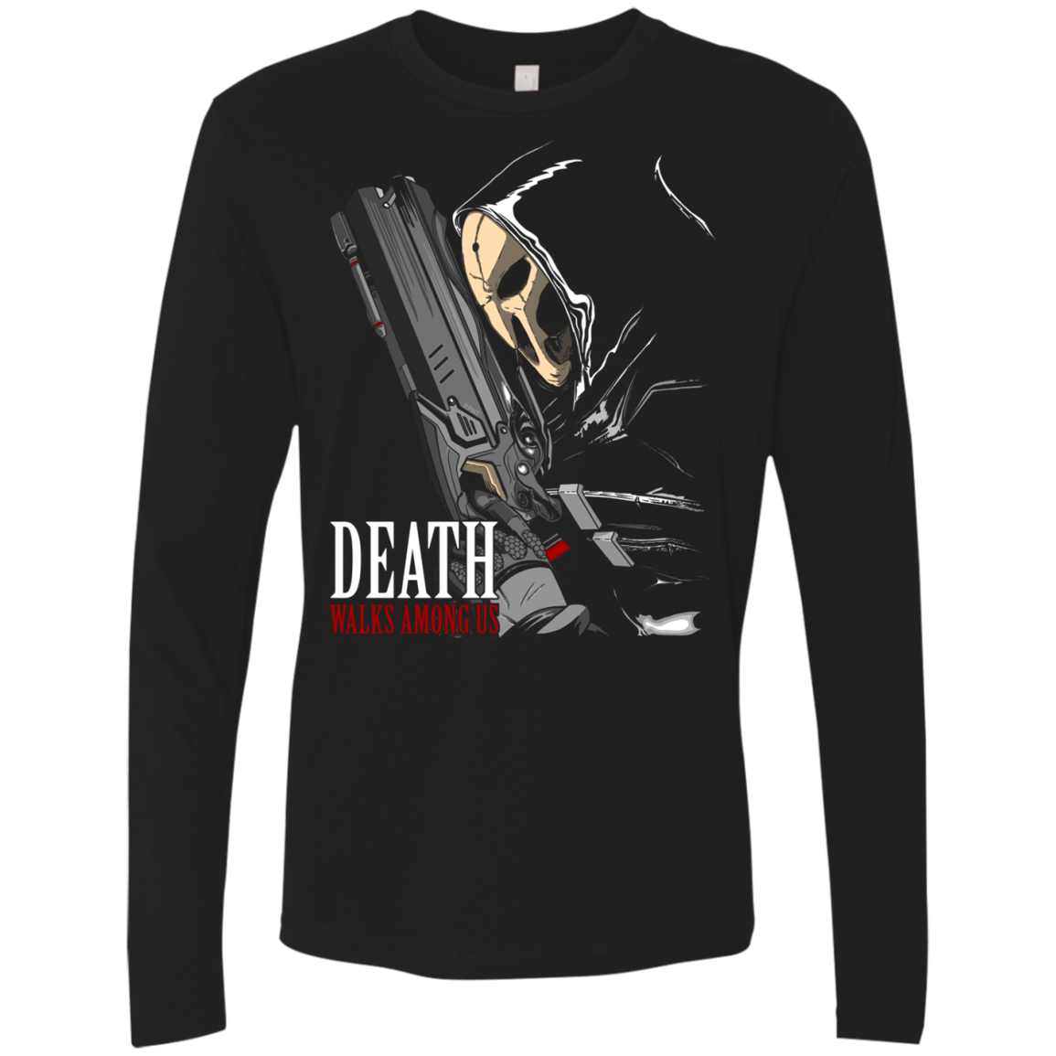 T-Shirts Black / Small Walks among us Men's Premium Long Sleeve