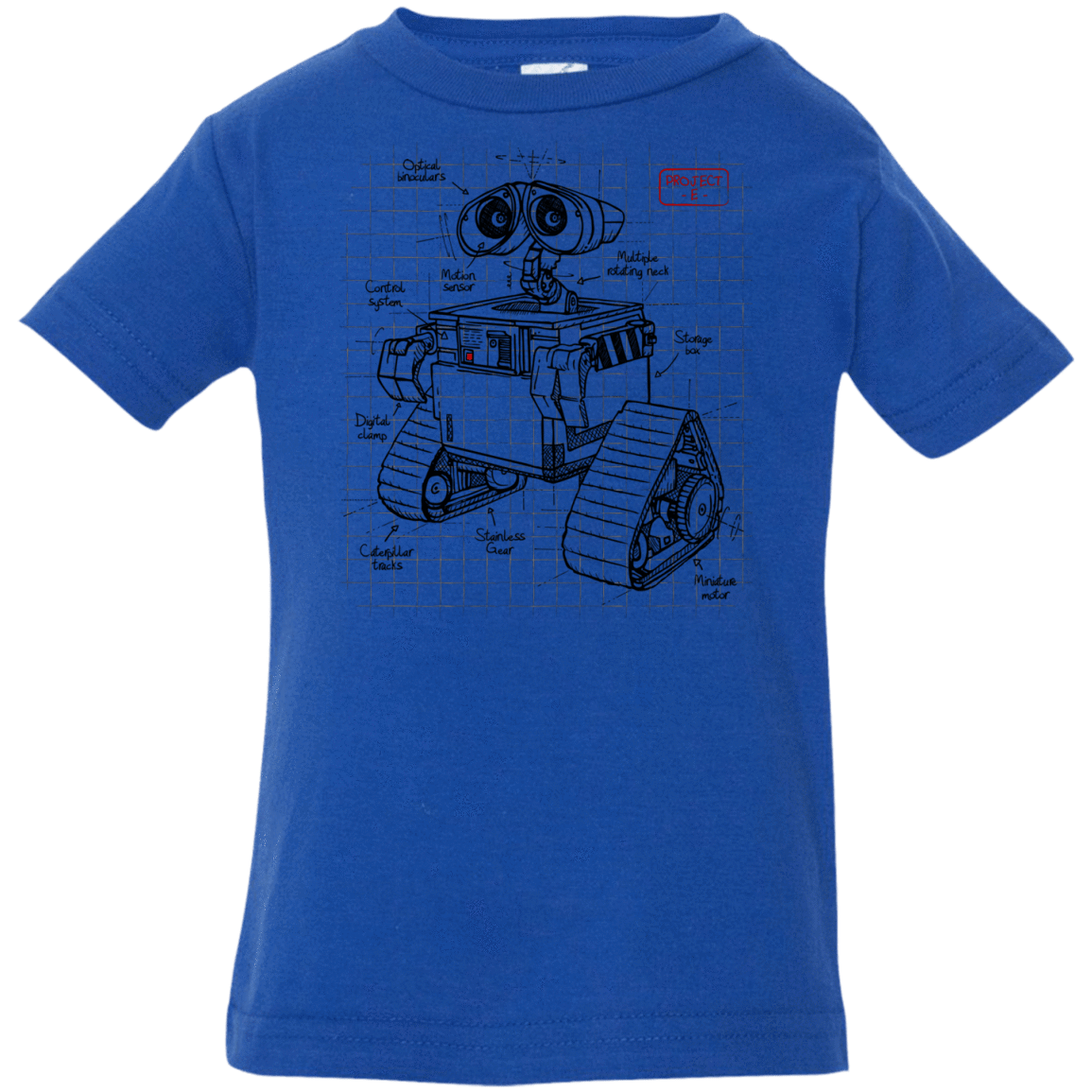 T-Shirts Royal / 6 Months WALL-E Plan Infant Premium T-Shirt