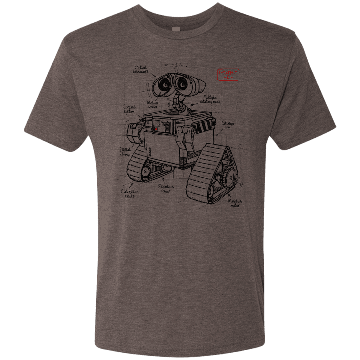 T-Shirts Macchiato / S WALL-E Plan Men's Triblend T-Shirt