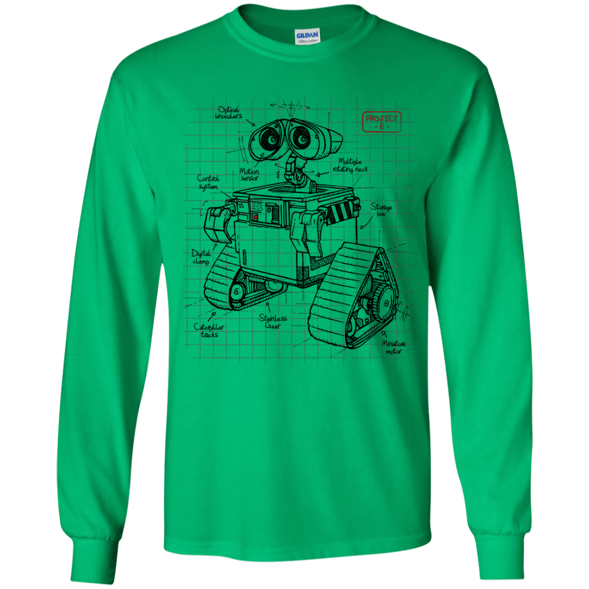 WALL-E Plan Youth Long Sleeve T-Shirt