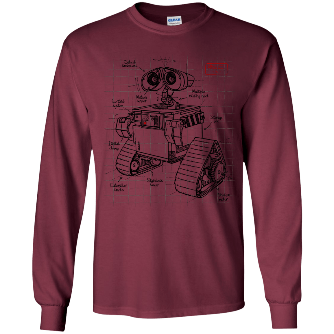 WALL-E Plan Youth Long Sleeve T-Shirt