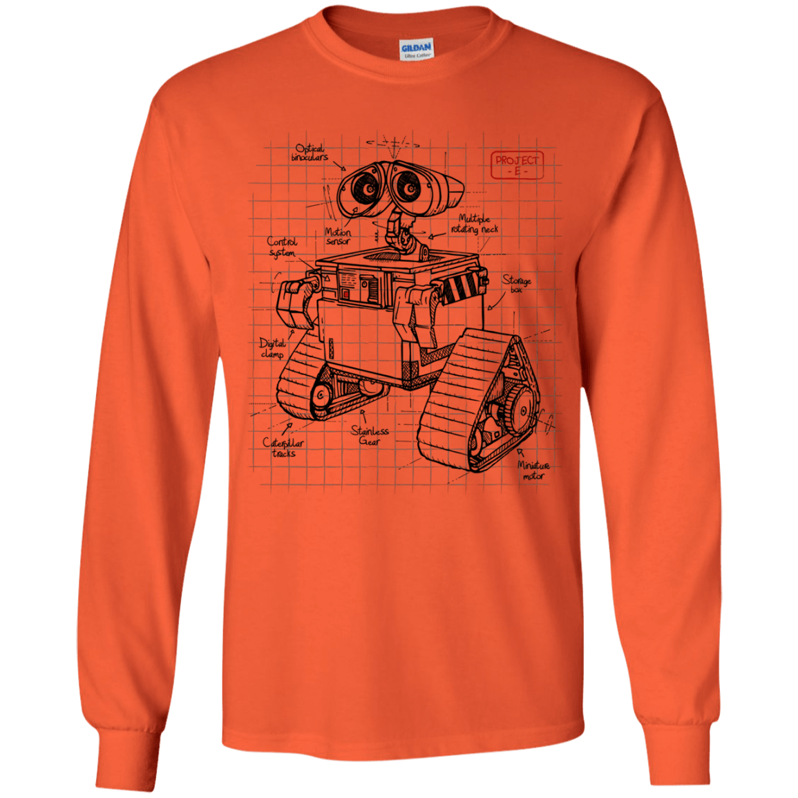 WALL-E Plan Youth Long Sleeve T-Shirt