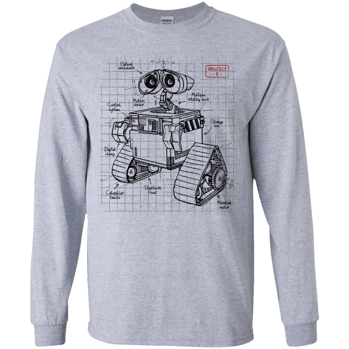 WALL-E Plan Youth Long Sleeve T-Shirt