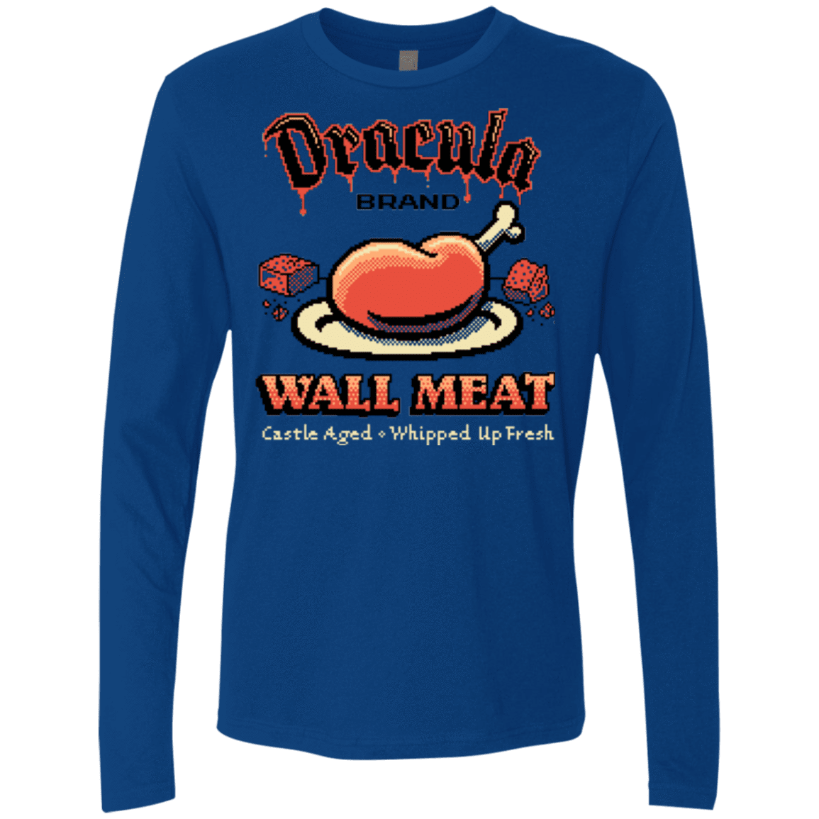T-Shirts Royal / Small Wall Meat Men's Premium Long Sleeve