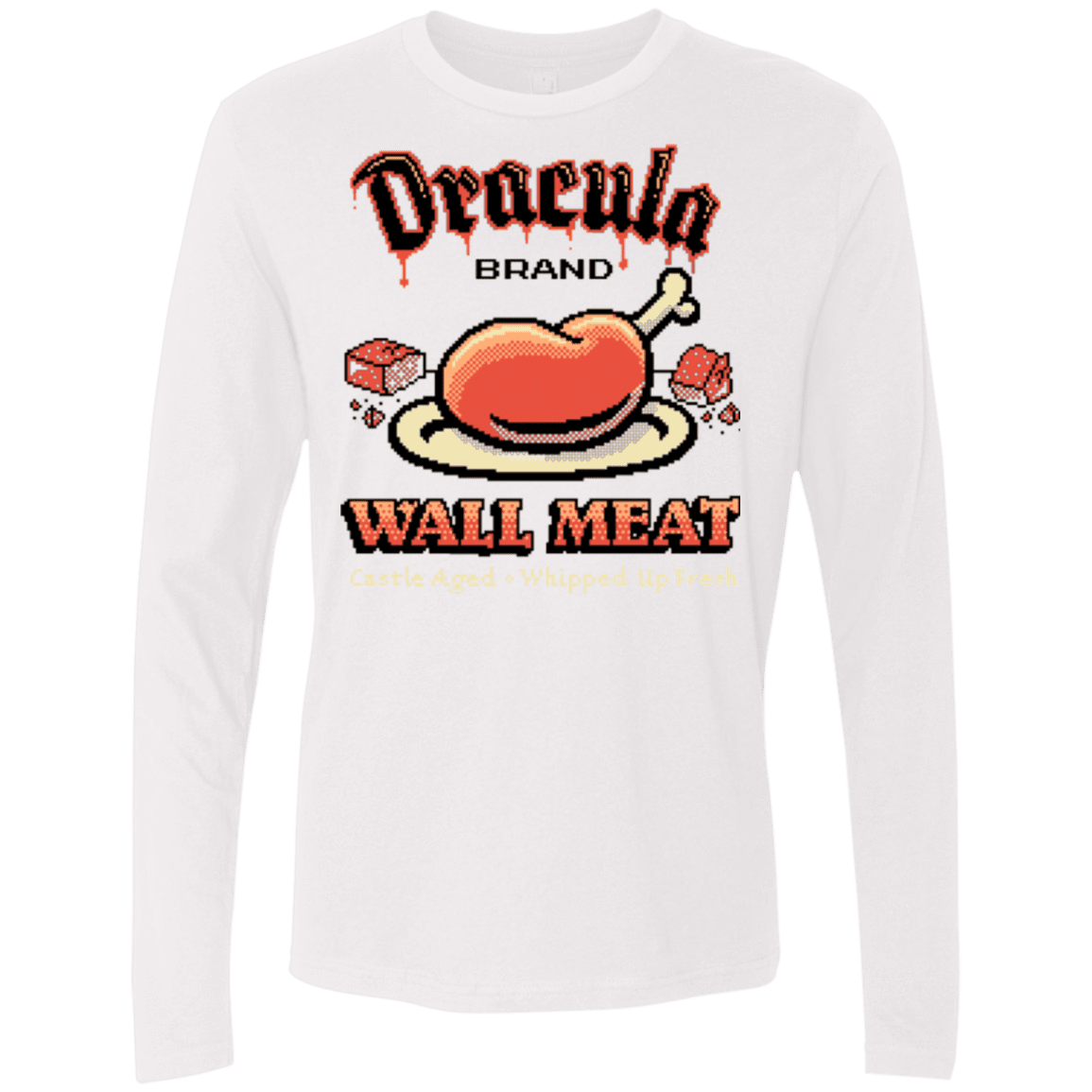 T-Shirts White / Small Wall Meat Men's Premium Long Sleeve