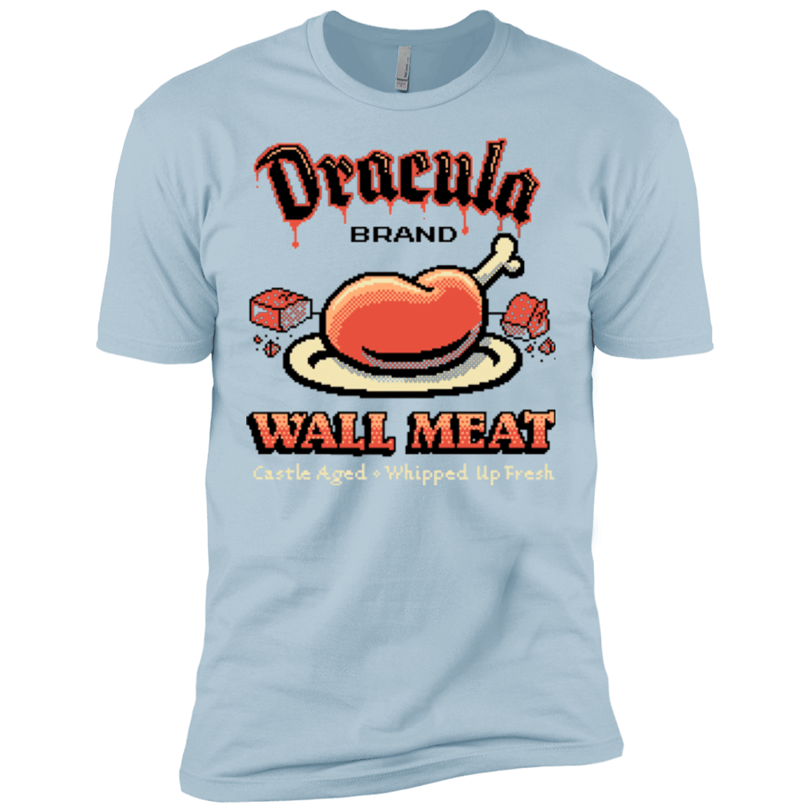 T-Shirts Light Blue / X-Small Wall Meat Men's Premium T-Shirt