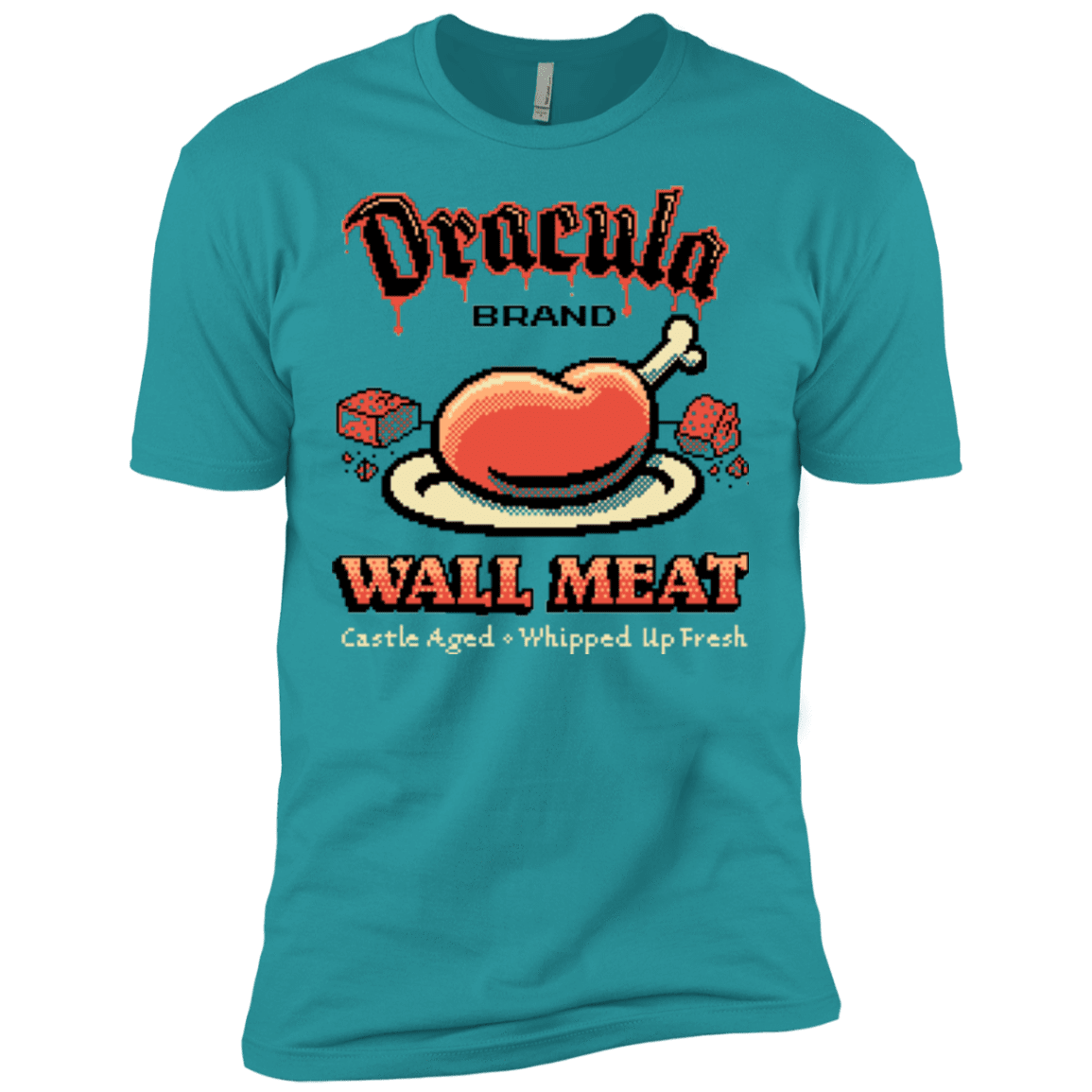 T-Shirts Tahiti Blue / X-Small Wall Meat Men's Premium T-Shirt