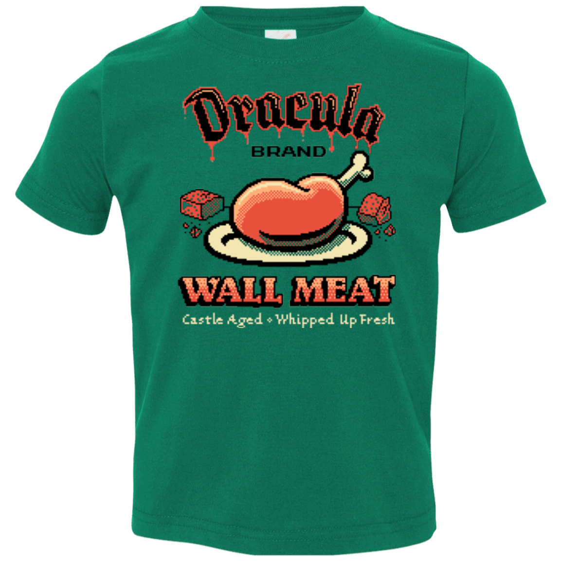 T-Shirts Kelly / 2T Wall Meat Toddler Premium T-Shirt