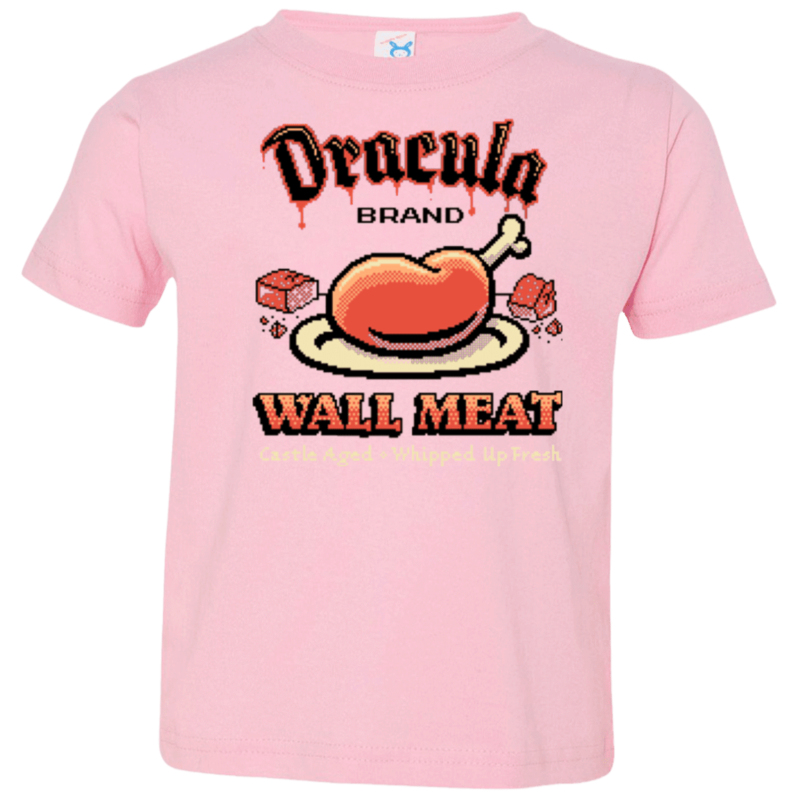 T-Shirts Pink / 2T Wall Meat Toddler Premium T-Shirt