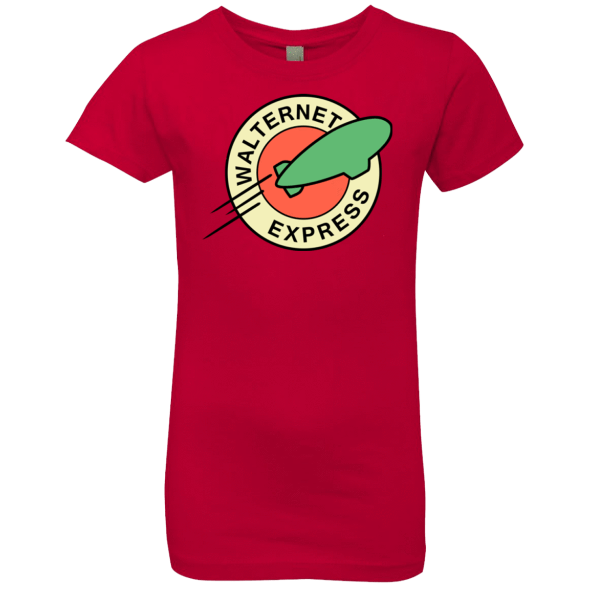 T-Shirts Red / YXS Walternet Express Girls Premium T-Shirt
