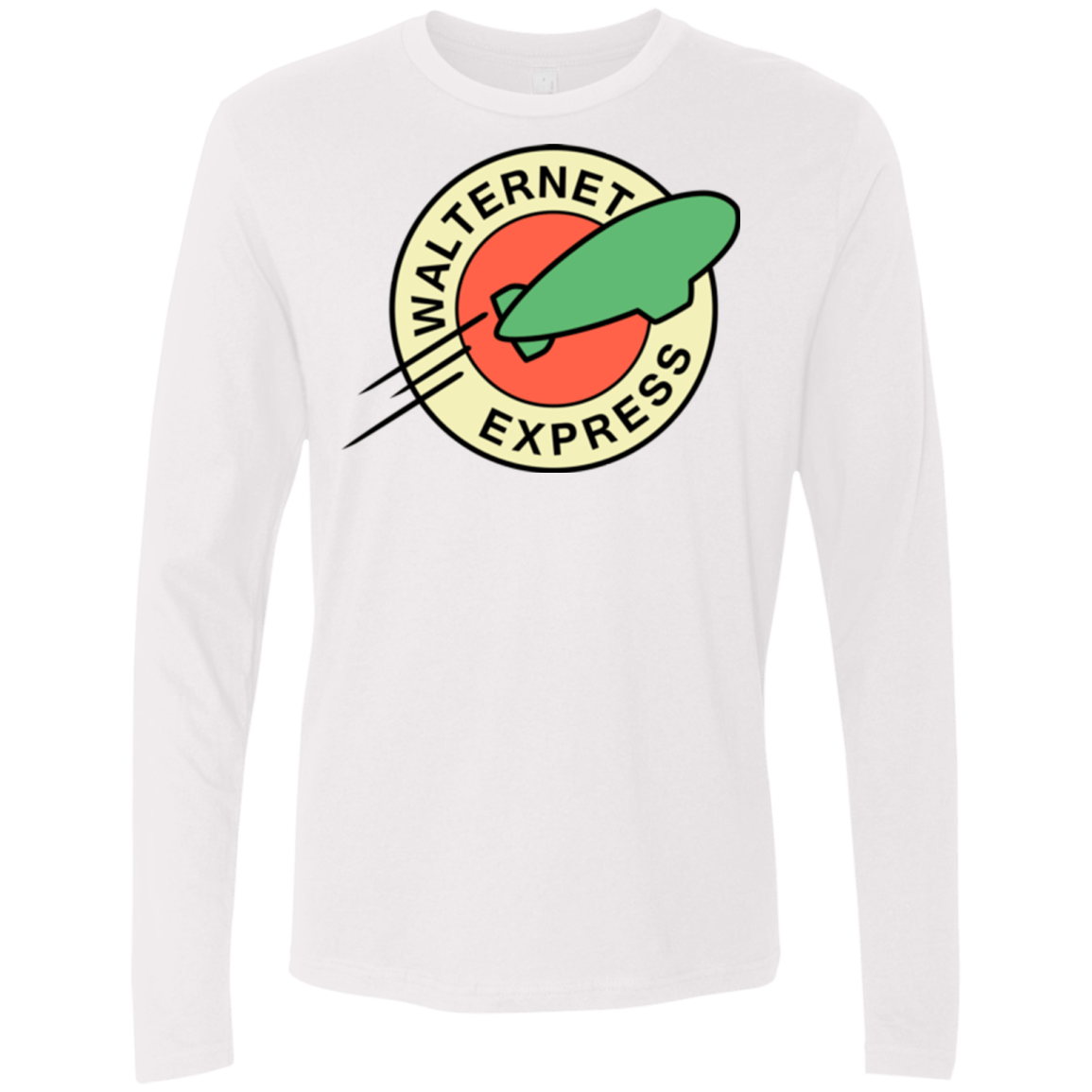 T-Shirts White / Small Walternet Express Men's Premium Long Sleeve